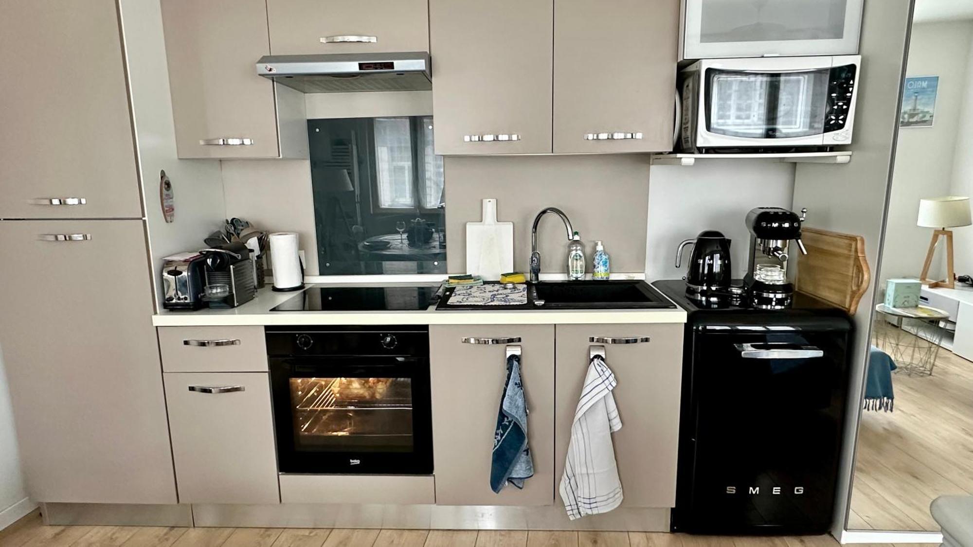 Appartement Cosy Vue Mer Malo-les-Bains Eksteriør bilde